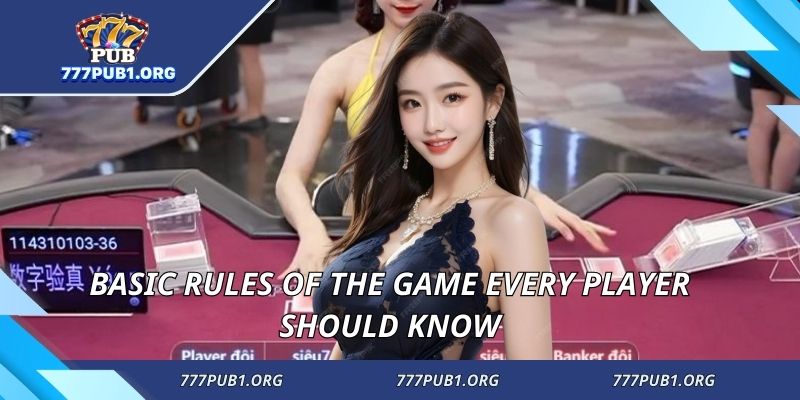 Basic rules of the game every player should know