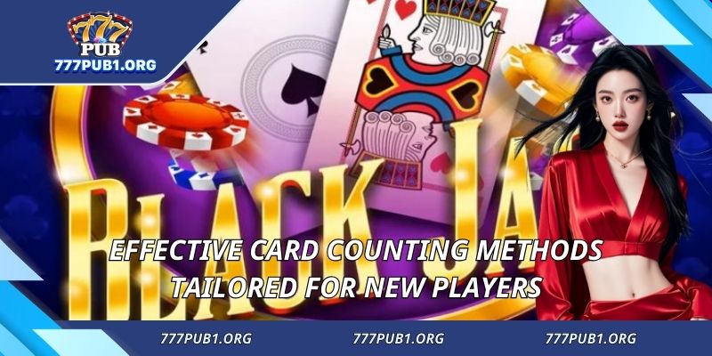 Effective card counting methods tailored for new players