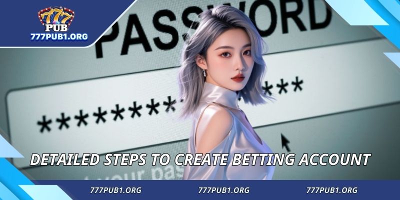 Detailed steps to create betting account