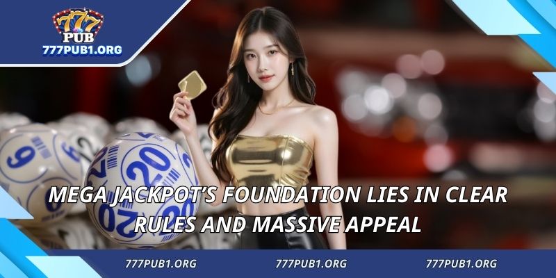Mega Jackpot’s foundation lies in clear rules and massive appeal